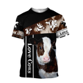 Love Cows - Happy Farm 3D All Over Printed Shirts