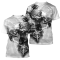 Poseidon Tattoo 3D All Over Printed Shirts HAC040601
