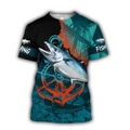 Ocean Fishing on the helm 3D all over shirts for men and women TR020301 - Amaze Style™-Apparel
