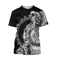 Mexican Aztec Warrior 3D All Over Printed Shirts DQB07162001