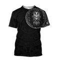 Mexican Aztec Warrior 3D All Over Printed Shirts For Men and Women