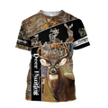 Version 2 Huntaholic - Deer Hunting 3D All Over Printed Shirts For Men And Woman