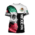 Mexican Skull 3D All Over Printed Unisex Hoodie