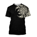 Aztec Mayan Tatoo 3D All Over Printed Shirts For Men and Women