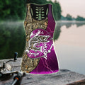 Musky fishing gear country girl Tattoo camo Combo Legging + Tank TR190403A - Amaze Style™-Apparel