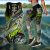 Crappie Fishing on skin Beautiful Camo Combo Tank + Legging TR210302 - Amaze Style™-Apparel