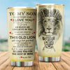 To My Son From Dad Stainless Steel Tumbler 20oz NDD10292002