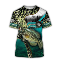 Custom name Crappie Master Fishing camo 3D print shirts