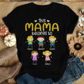Personalized Grandpa Belongs To T-shirt - Amazing gift for Father's day