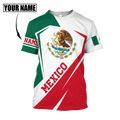 Mexico Hoodie Persionalized 3D All Over Printed Shirts