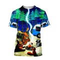 Camping 3D All Over Printed Unisex Shirts Starry Night Camping