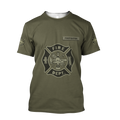 Customize Name Firefighter Hoodie For Men And Women MH27042101