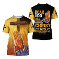 I Can Do All Things Through Christ - Christian - 3D All Over Printed Style for Men and Women