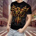 Power Fire Eagle 3D All Over Printed Shirts For Men LAM