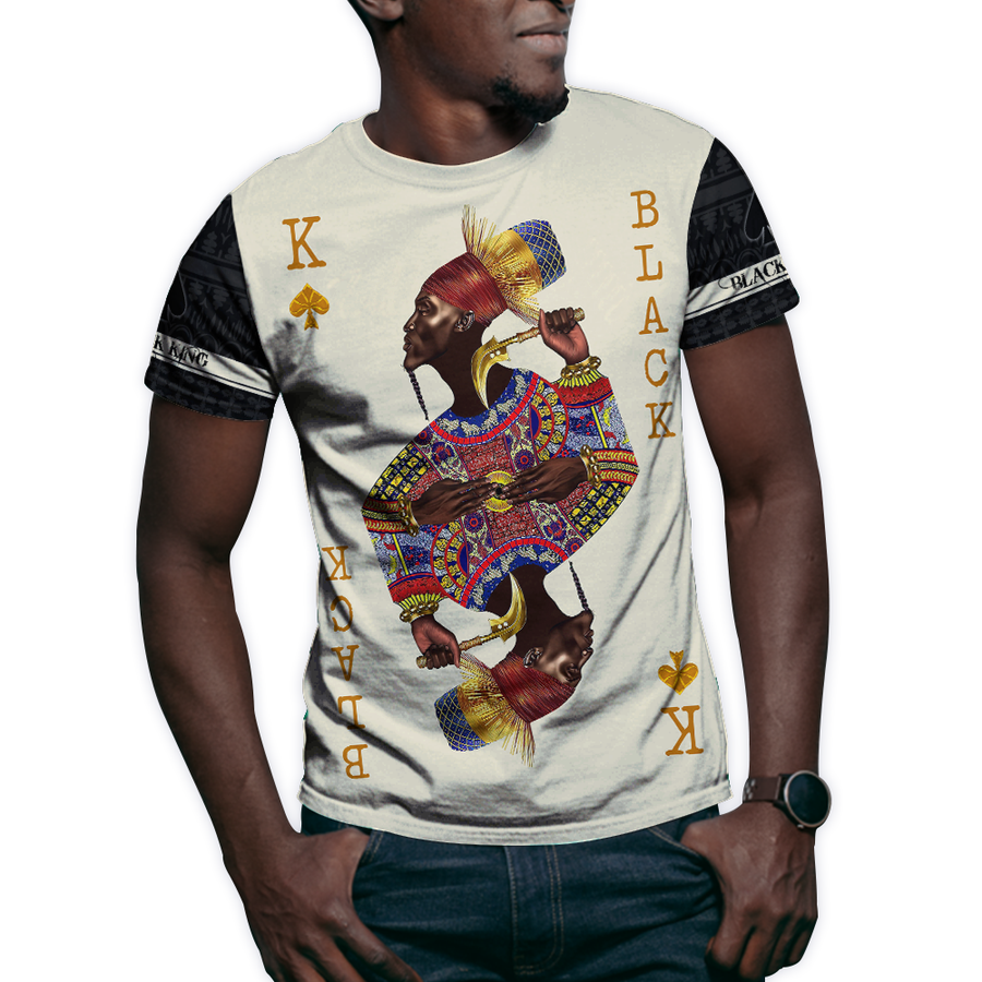 African Culture Black King Unisex Shirt ML