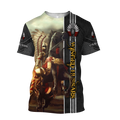 Premium Cavalry Winged Hussars Custom name Combo T Shirt Broad Short