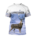 Love Deer 3D All Over Printed Shirts MH12122001CL