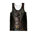 3D All Over Printed Cowboy Armor Hoodie Shirts MP260203 - Amaze Style™-Apparel