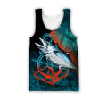 Ocean Fishing on the helm 3D all over shirts for men and women TR020301 - Amaze Style™-Apparel