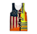 Personalized Mechanic American Flag Hoodie Shirt for Men and Women TN