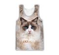 Ragdoll Cat face hair premium hoodie sweatshirt cover