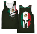 Mexico Coat Of Arm 3D All Over Printed Shirts DQB10142002