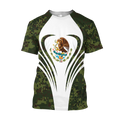 Love Mexico 3D All Over Printed Shirts For Men and Women TA09182001