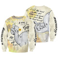 3D All Over Print Love Mom Elephant Hoodie - Amaze Style™-Apparel