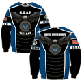 U.S Airforce veteran Eagle Pride design 3d print shirts Proud Military