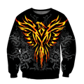 Power Fire Eagle 3D All Over Printed Shirts For Men LAM