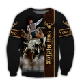Personalized Name Bull Riding 3D All Over Printed Unisex Shirts Bull Rider Ver 5