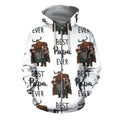 3D All Over Print Husband Dad Protector Hero Hoodie - Amaze Style™-Apparel