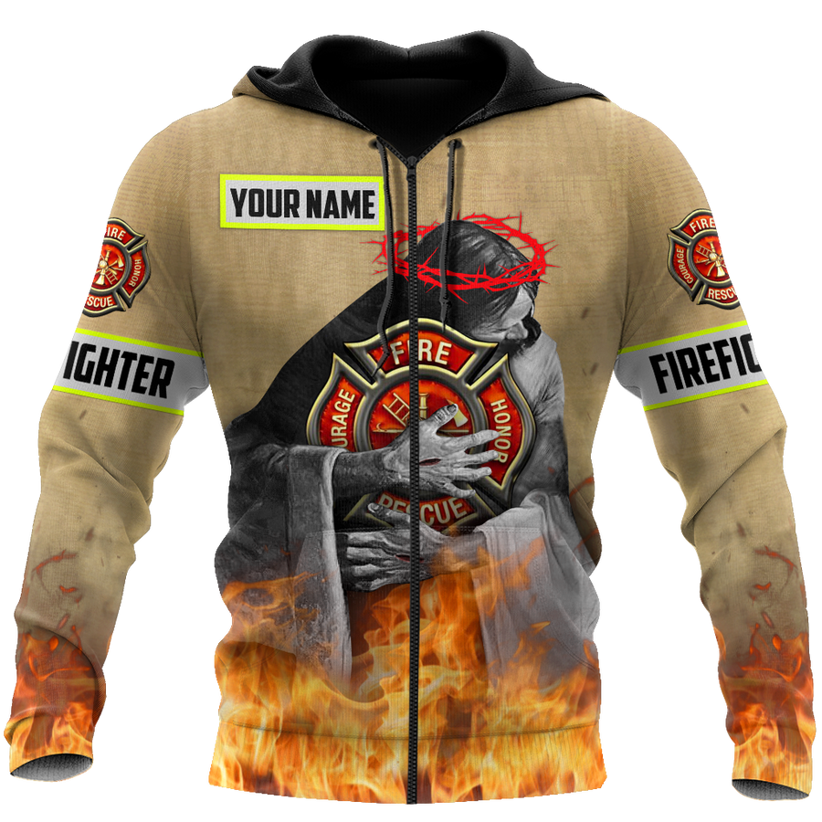 Customize Name Firefighter Hoodie Shirts For Men And Women TNA09032103