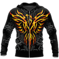 Power Fire Eagle 3D All Over Printed Shirts For Men LAM