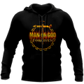 Man of God Forgiven - T-Shirt Style for Men and Women