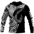 Amazing Polynesian Go Fishing Personalized Unisex Deluxe Hoodie ML