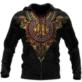 Aztec Mexico 3D All Over Printed Unisex Hoodie