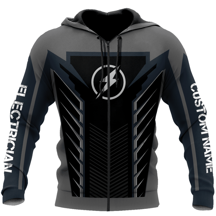 Customize Name Electrician Hoodie For Men And Women HHT23042101