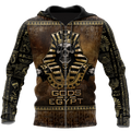 Pharaoh Skull Ancient Egypt 3D Shirts for men and women