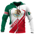 Mexico Hoodie Persionalized 3D All Over Printed Shirts