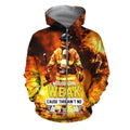 3D All Over Printed Firefighter Not for the Weak-Apparel-6teenth World-ZIPPED HOODIE-S-Vibe Cosy™