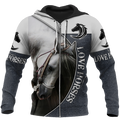 Love Beautiful Horse 3D All Over Printed Shirts JJ270401 - Amaze Style™-Apparel