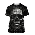 Mechanic Skull 3D All Over Printed Hoodie For Men and Women TN