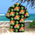 Pineapples Hibiscus Tropical Hawaii Shirt