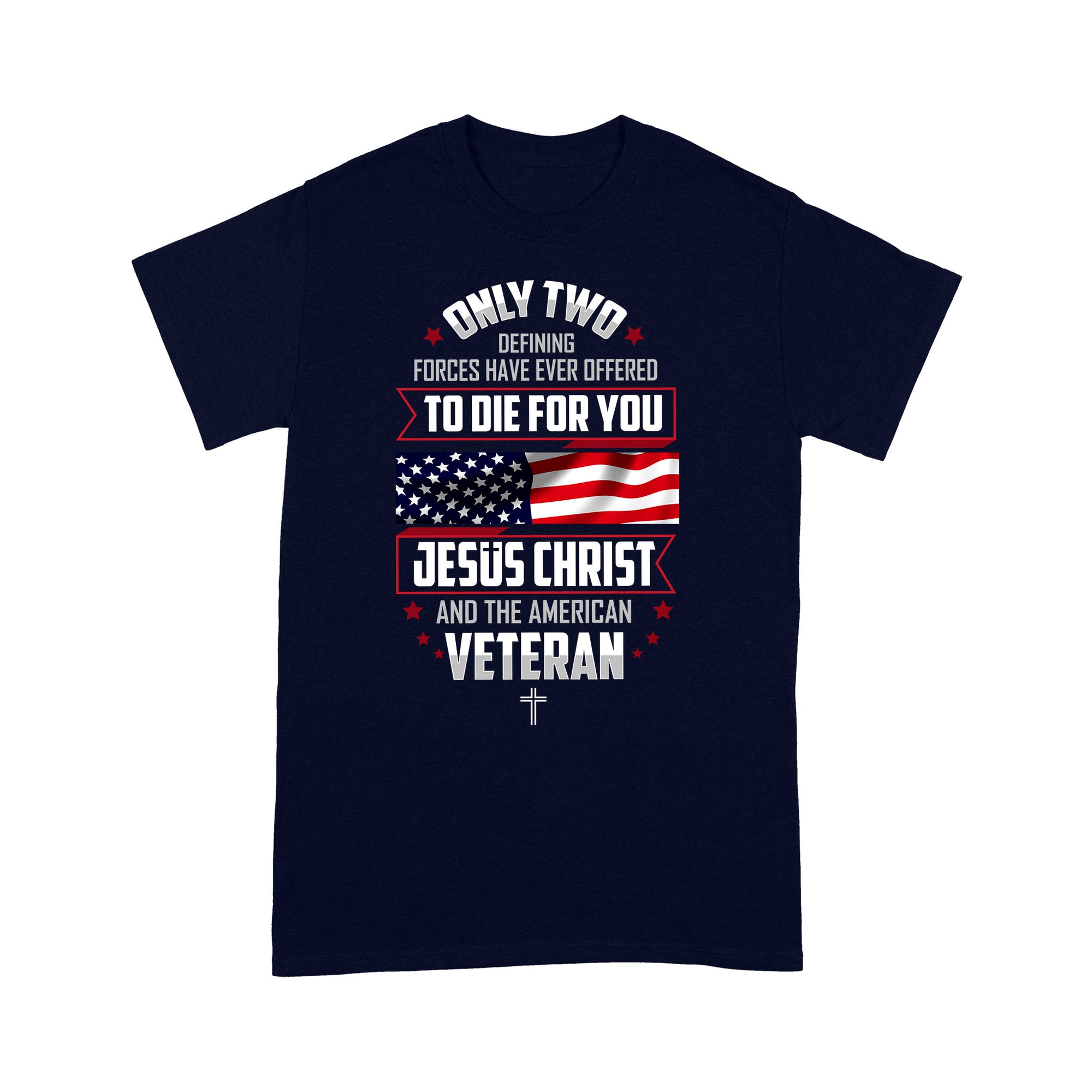 Jesus Christ-US Veteran Standard T-shirt TA