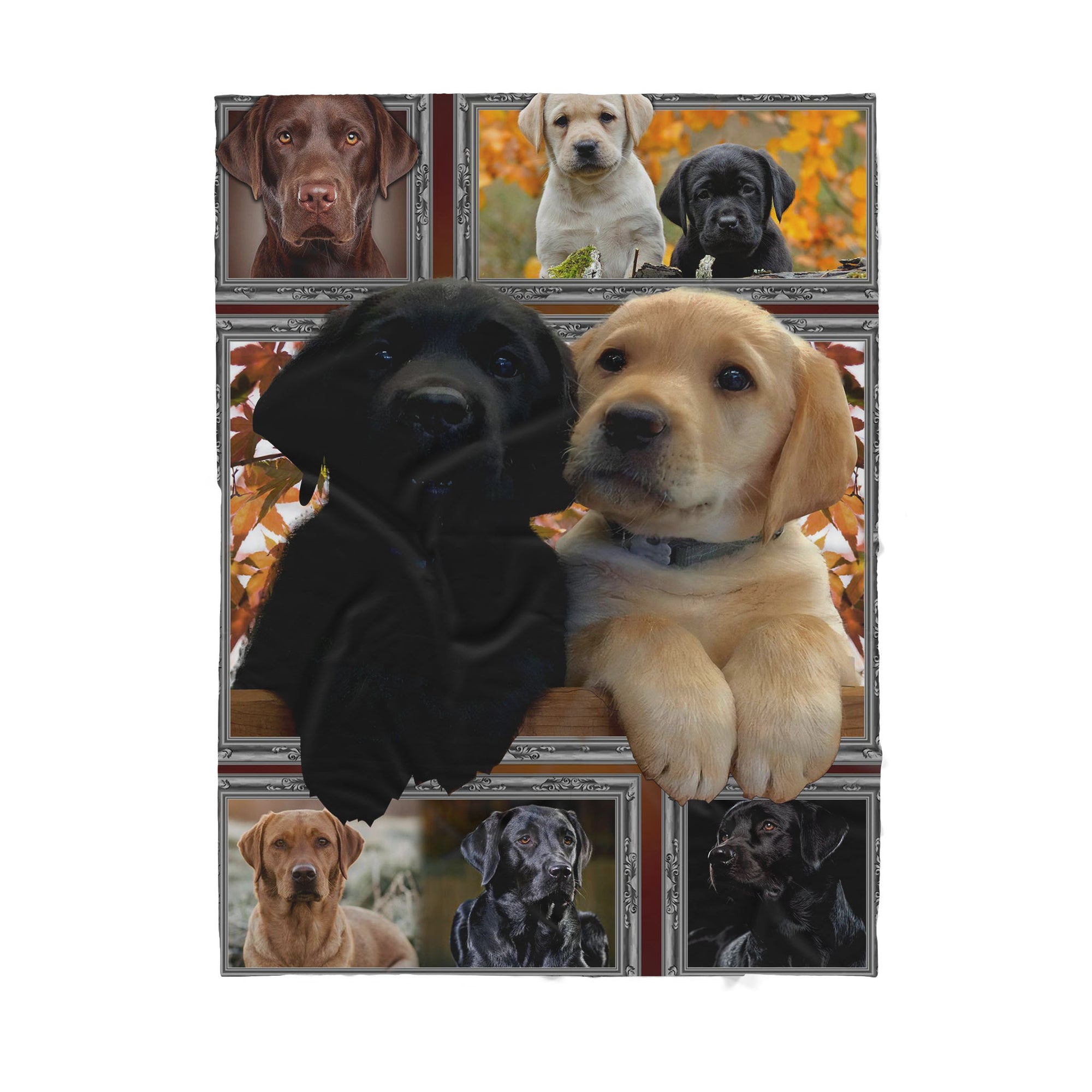 Custom Blanket Labrador - Best gift for Dog Lover - Sherpa Blanket DL