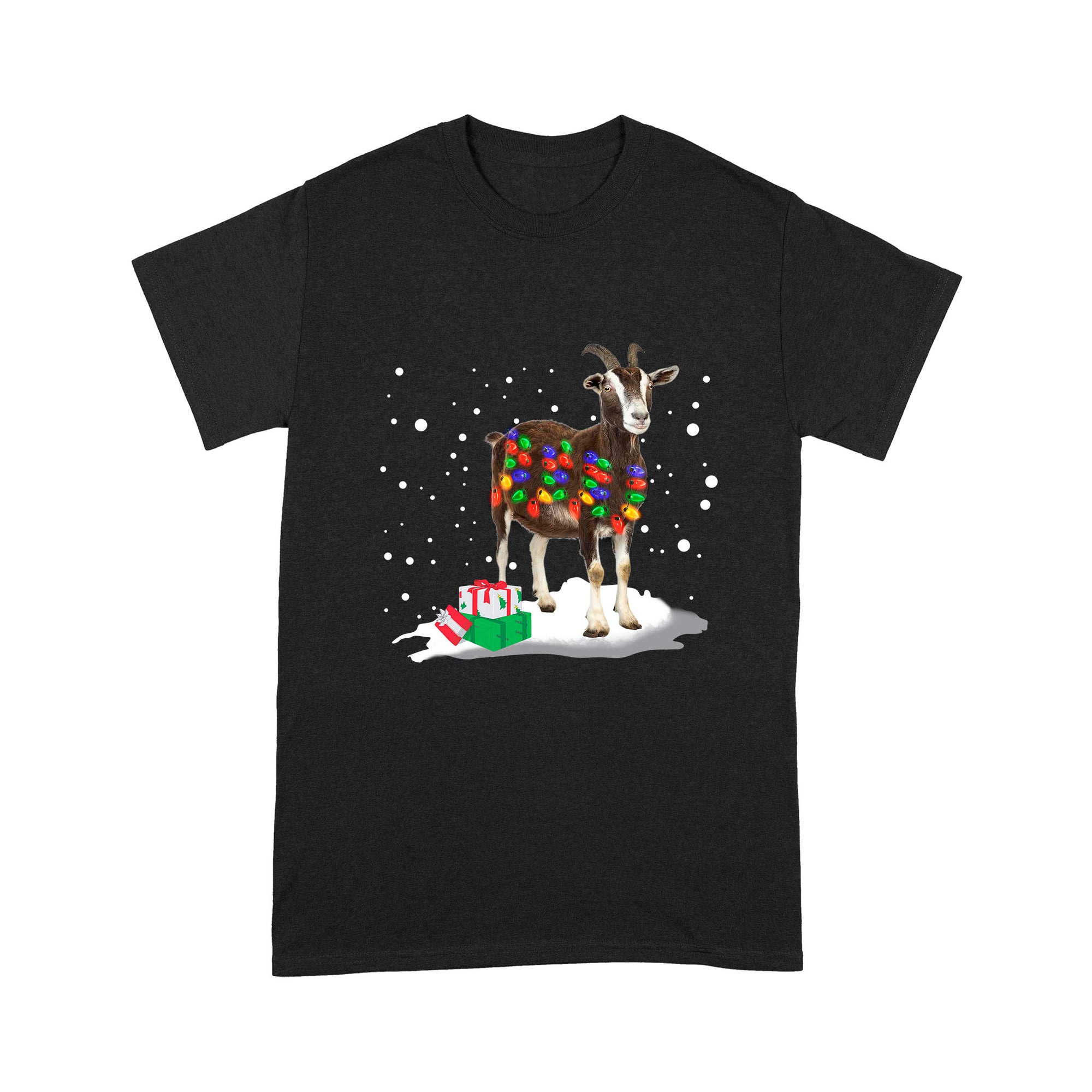 Goat Christmas Standard T-shirt LAM