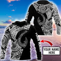 Amazing Polynesian Go Fishing Personalized Unisex Deluxe Hoodie ML