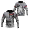 In the Arms of Lord v1 Grey Tone - Christian - 3D All Over Printed Style for Men and Women