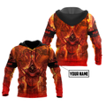 Premium Reaper Skull Fire 3D All Over Printed Unisex